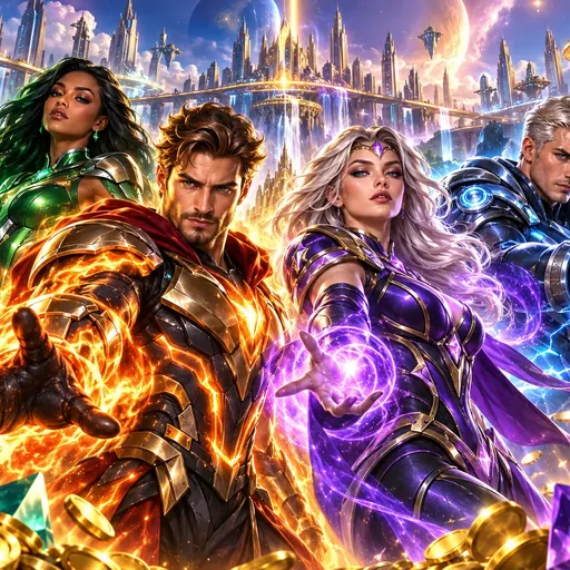 4Squad pokie cover art
