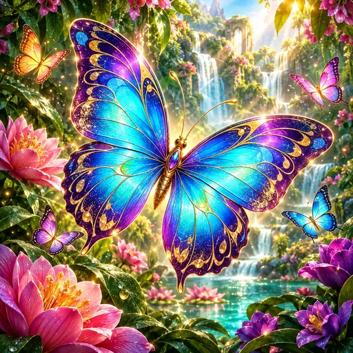 Butterfly Staxx cover art with a stacked nature-themed reel