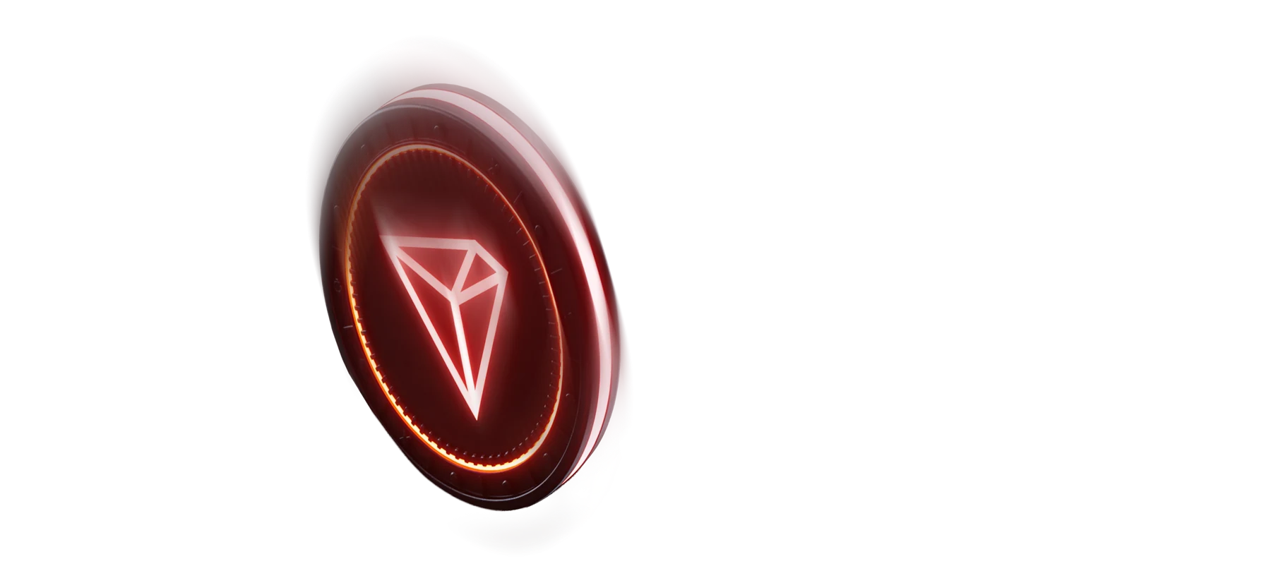 Tron TRX coin icon