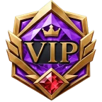 VIP medal badge icon for Here2Win Casino rewards